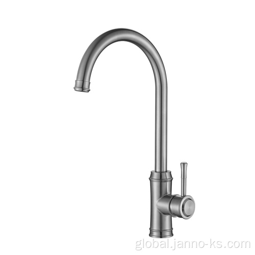 Stainless Steel Kitchen Tap SUS304 Stainless Steel Faucet Tap Mixer Factory